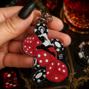 Porte-clé Pin-up Casino – Vegas Girl