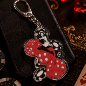 Porte-clé Pin-up Casino – Vegas Girl